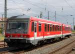 628 435-9 als �berf�hrung von Rostock Hbf nach G�strow/L�beck kurz vor der Ausfahrt im Rostocker Hbf 13.06.2014 